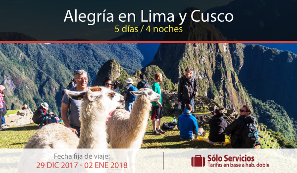 Alegría en Lima y Cusco