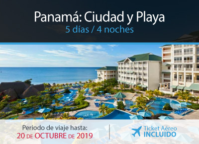 Panamá: Ciudad y Playa